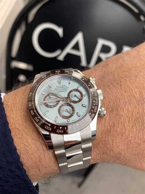 rolex daytona platinum ghiaccio prezzo|rolex daytona 116506 price.